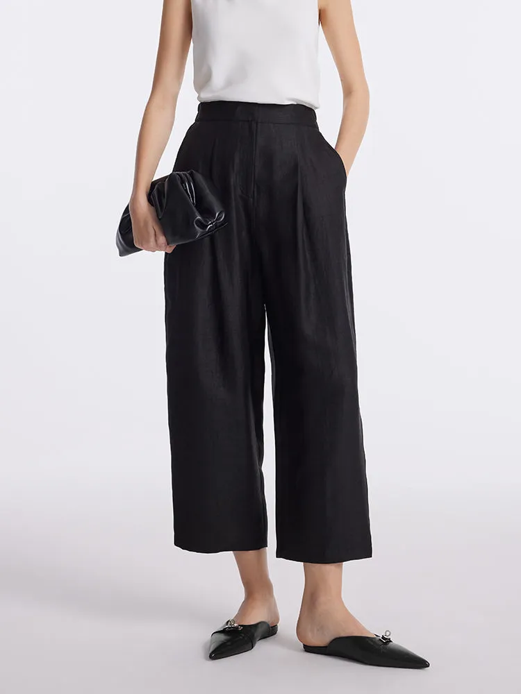 16 Momme Xiang Yun Silk Wide Leg Women Pants