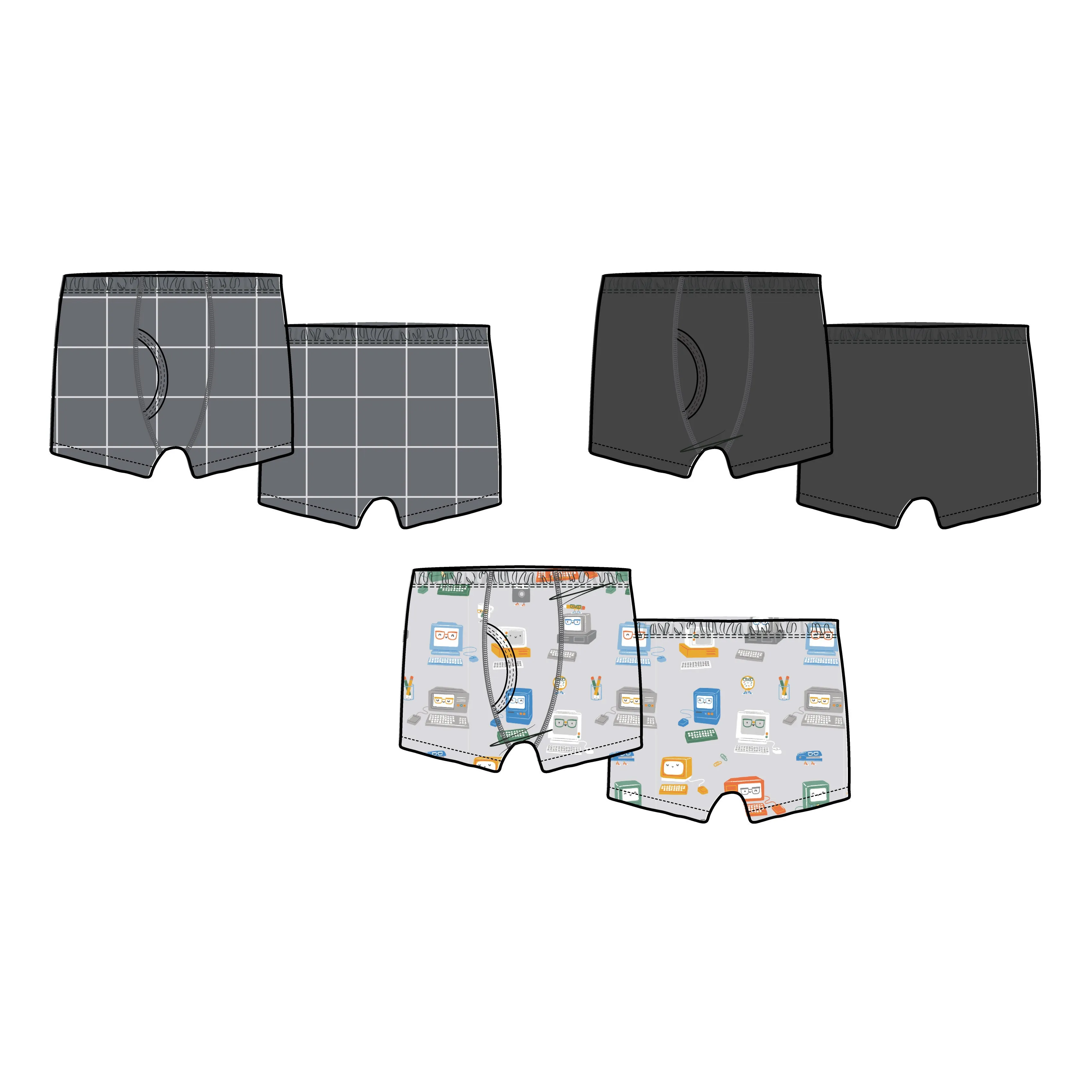 3 Pack Boxer Brief Set