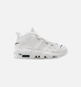 Air More Uptempo 96 White Navy Mens Lifestyle Shoe - White