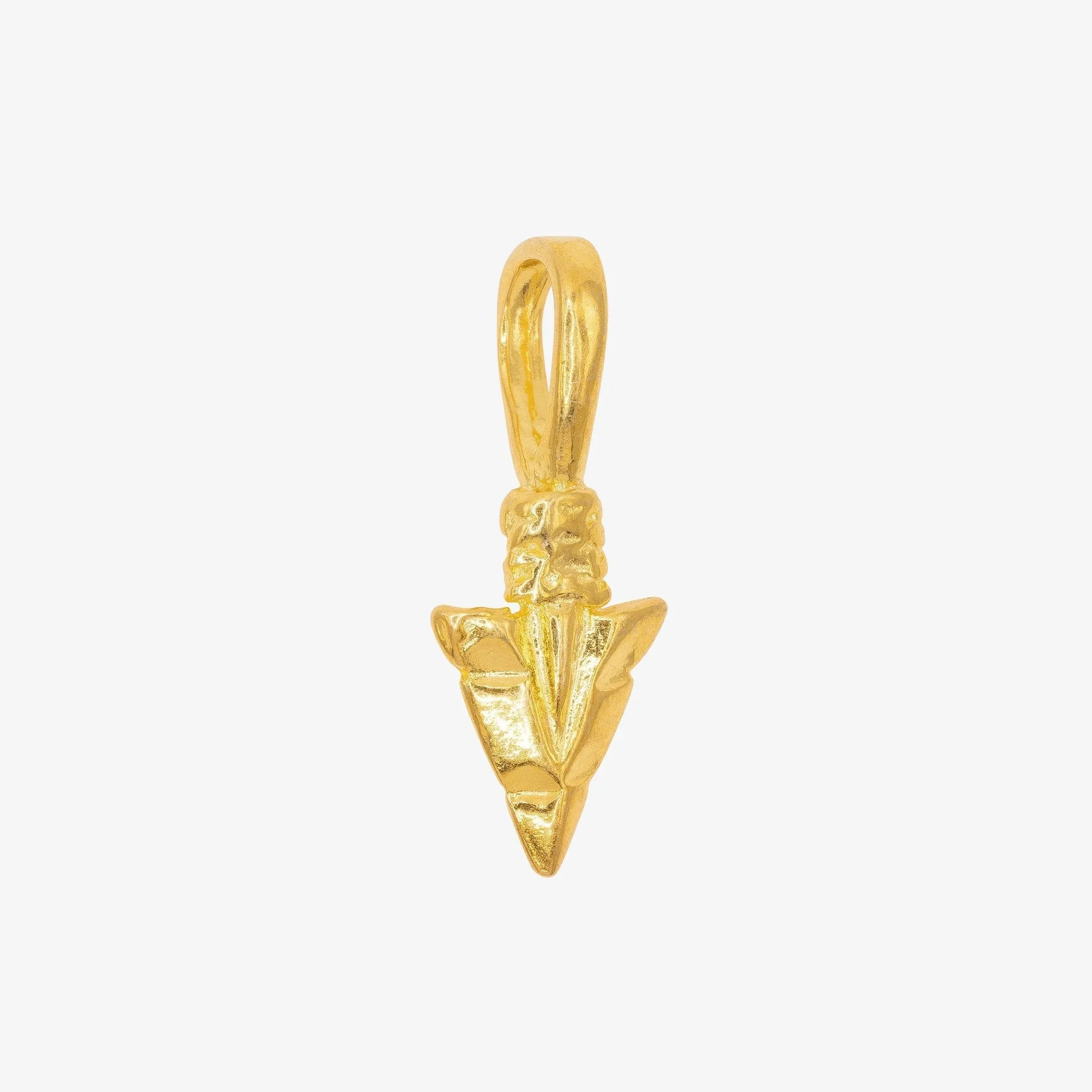 Arrowhead Charm Wholesale 14K Gold, Solid 14K Gold, G89