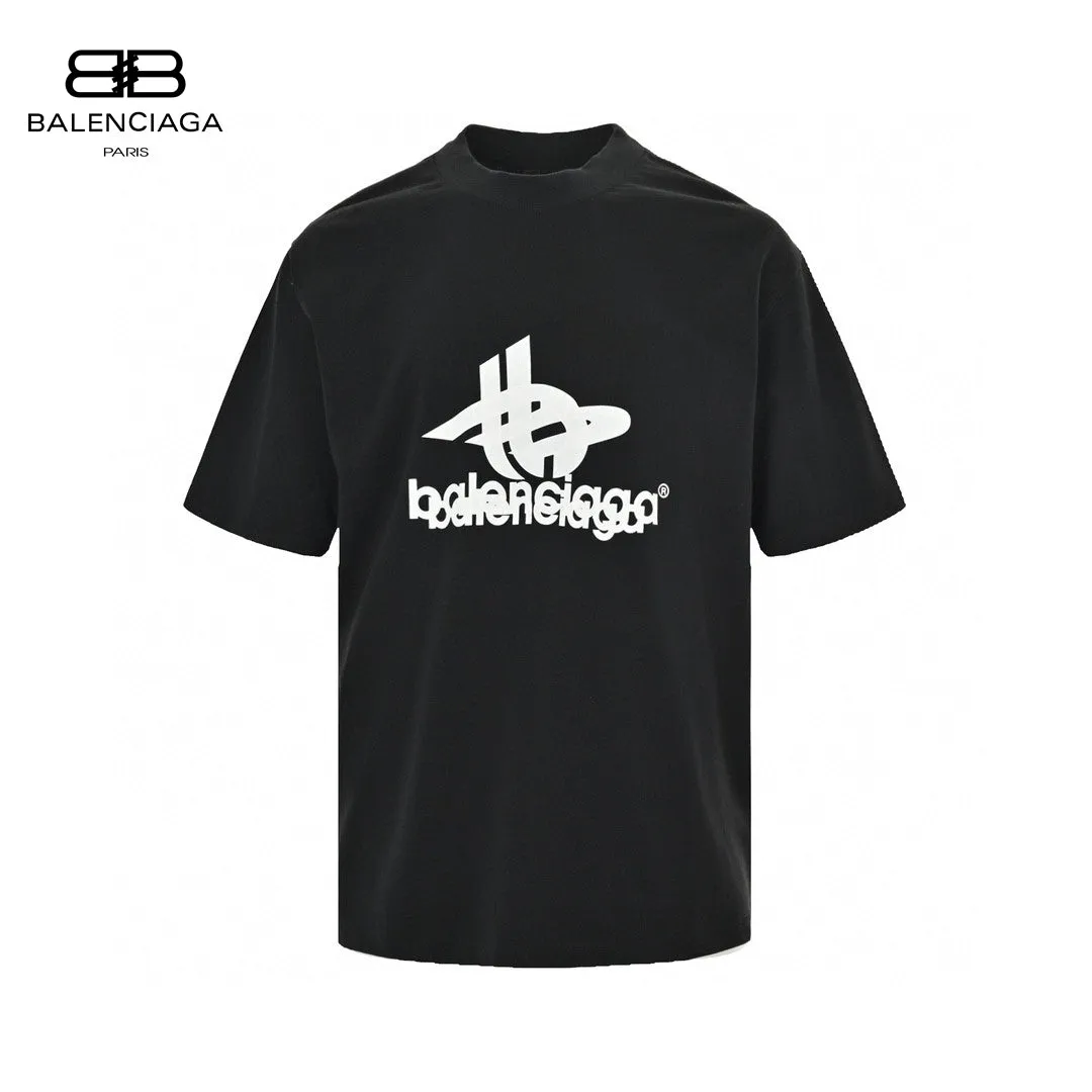 Balenciaga T-Shirt - Overlapping Logo