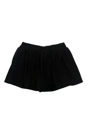 Black Flowy Skort