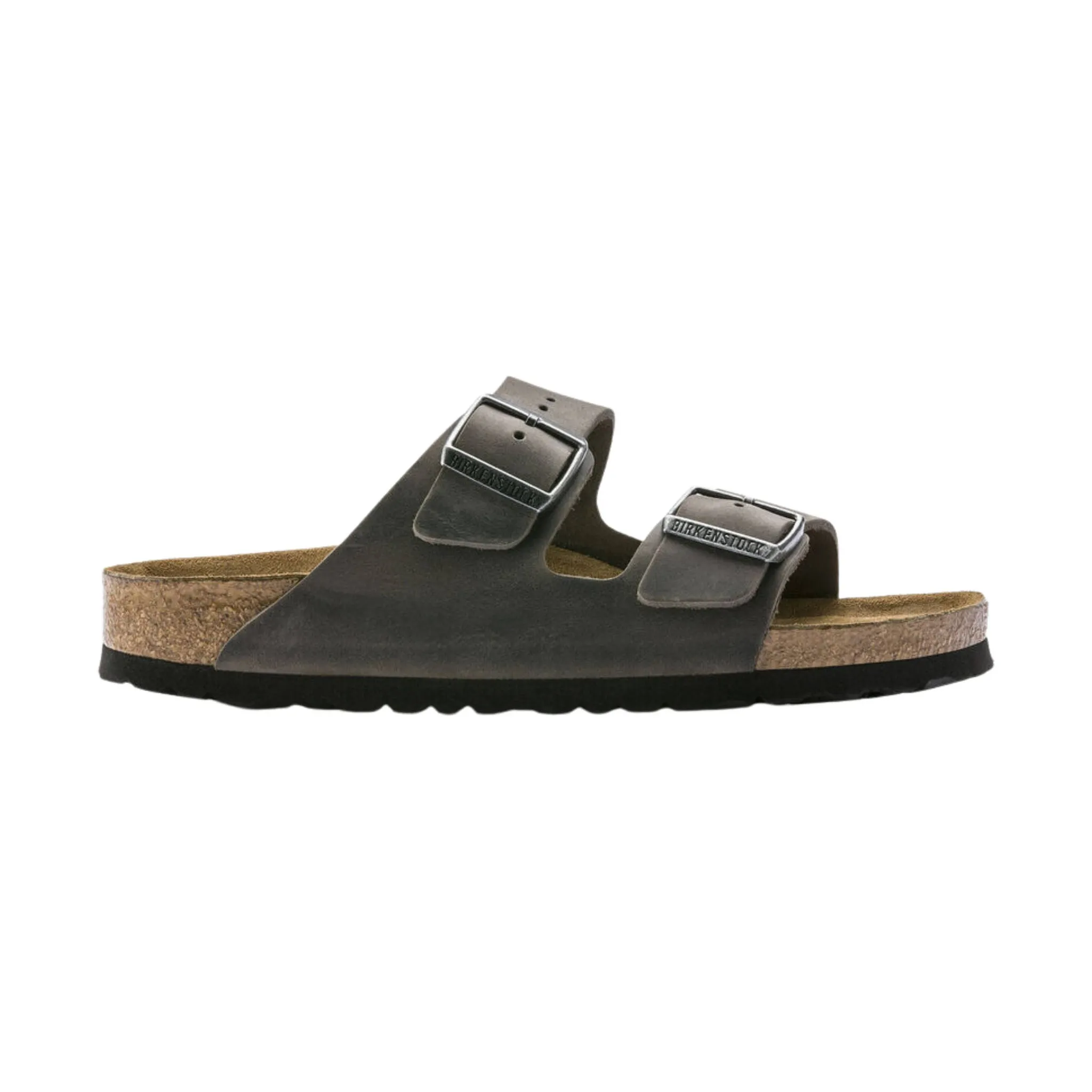 Brikenstock Arizona Soft Footbed Sandal - Oiled Leather Iron