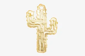 Cactus Charm Wholesale 14K Gold, Solid 14K Gold, 340G