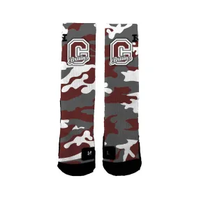 Cascade High Bruins Camo Socks