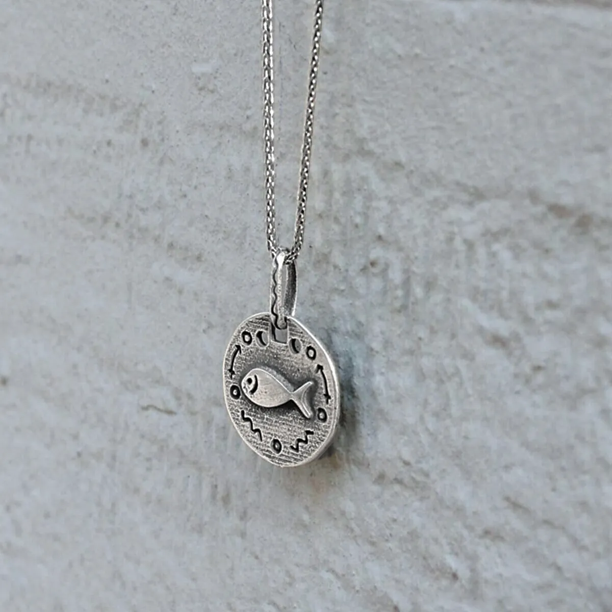 Hope Pendant Necklace Men's Inspirational Jewelry 925 Stamped Silver