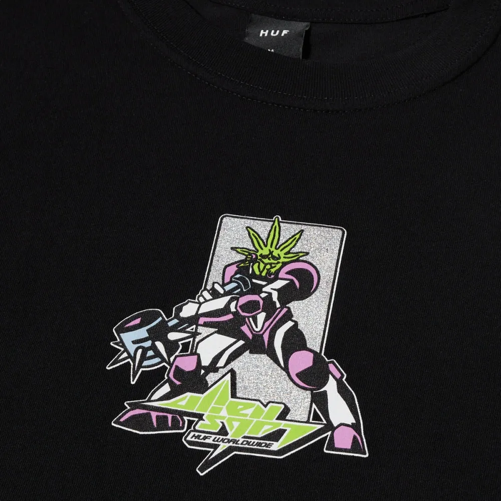 HUF HUF X ALIENLABS MECH BUDDY S/S TEE-BLACK