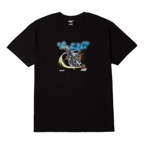 HUF HUF X GUNDAM DEATHSCYTHE S/S TEE-BLACK