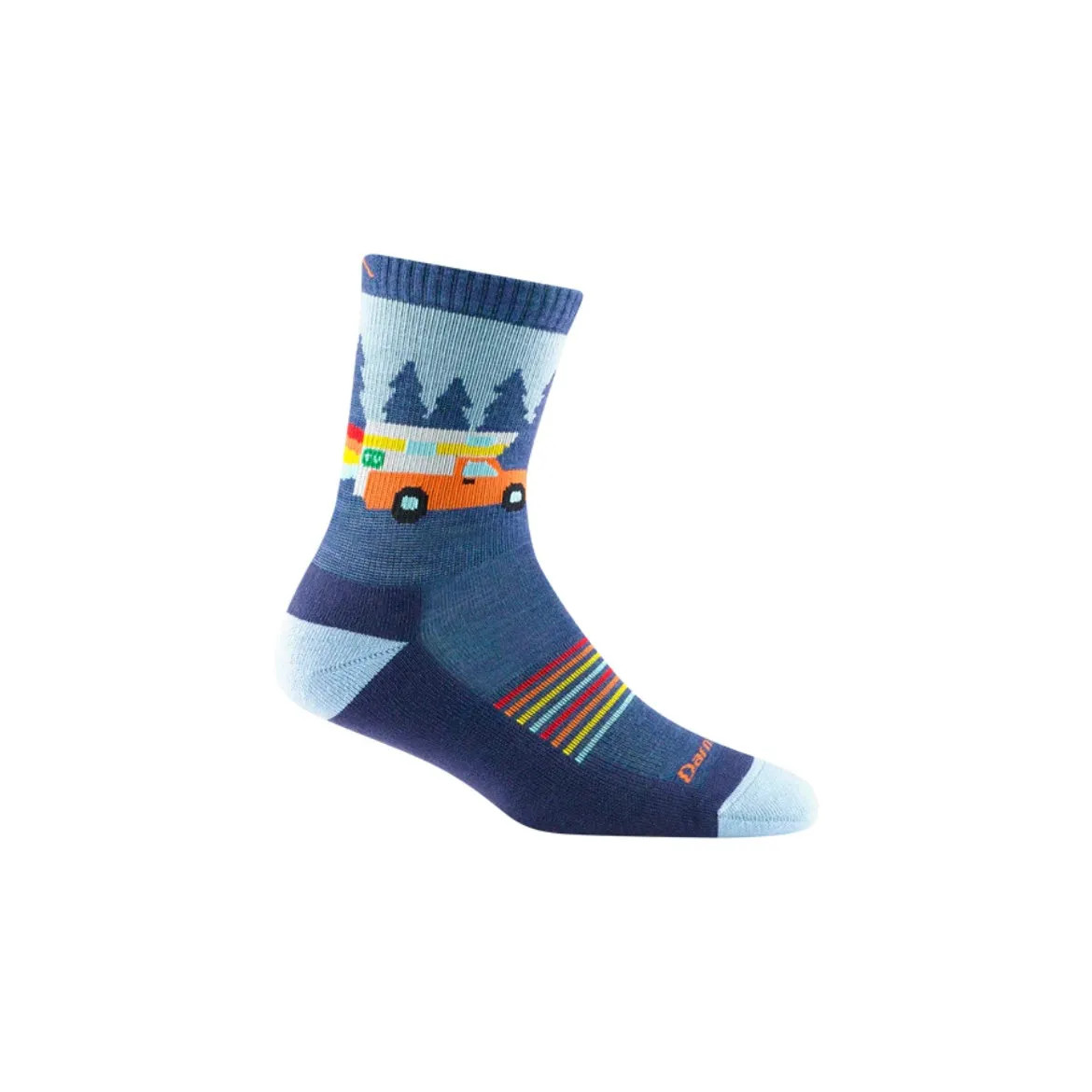 Kids Van Wild Hiking Sock - Denim