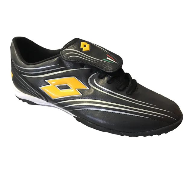 Lotto Primavera TF soccer shoes L7414 black-vibr.ylw