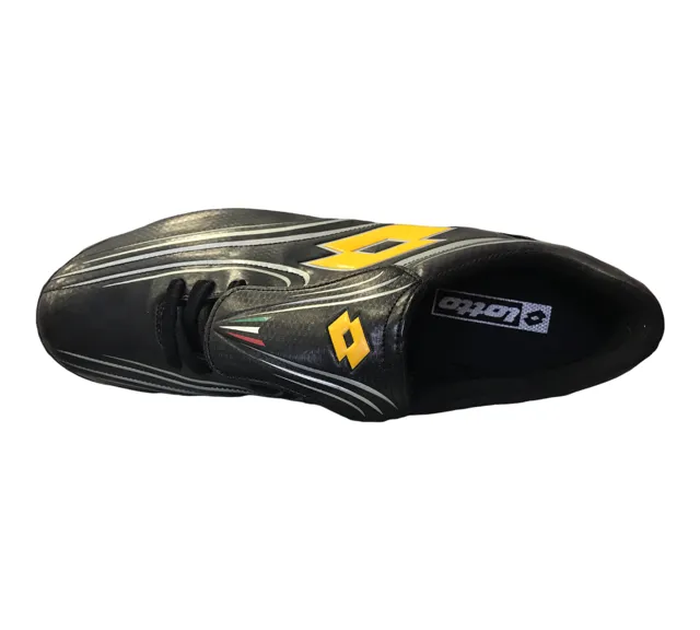 Lotto Primavera TF soccer shoes L7414 black-vibr.ylw