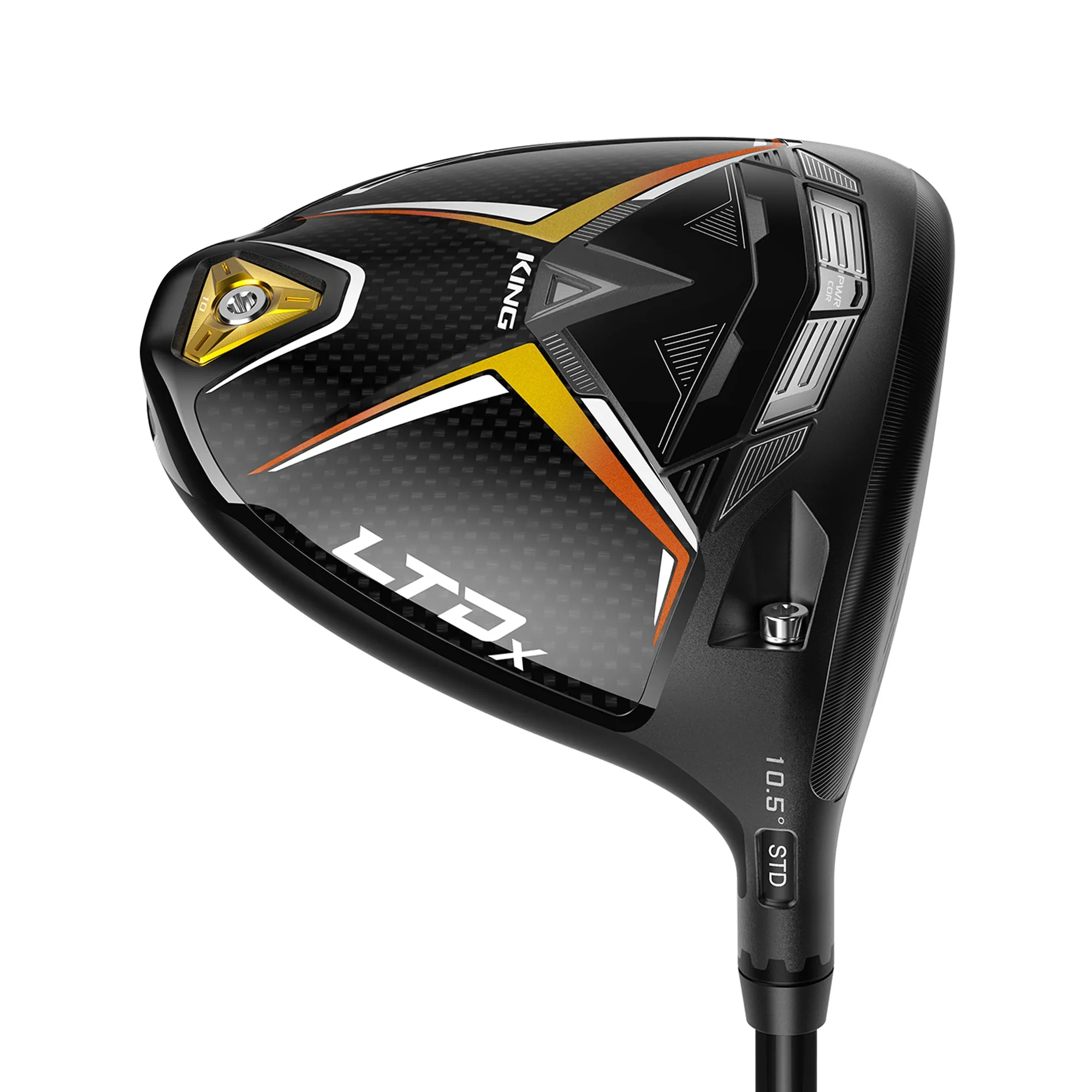 LTDx Driver | Matte Black / Gold Fusion | Left