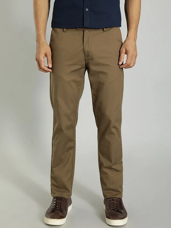 Men Brooklyn Fit Cotton Stretch Trouser