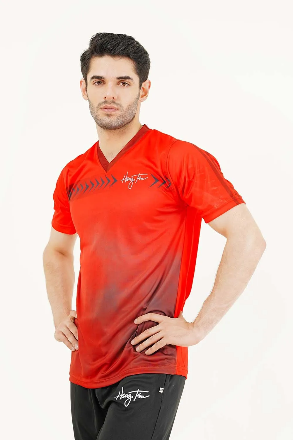 Men's Active-wear V-Neck