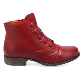 Miz Mooz Women's Louise Red Leather