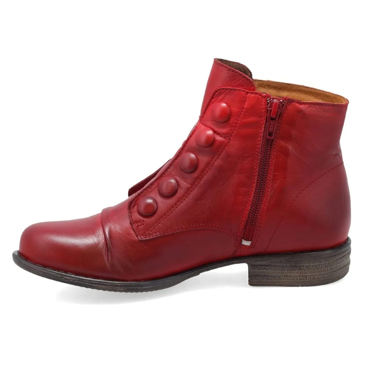 Miz Mooz Women's Louise Red Leather