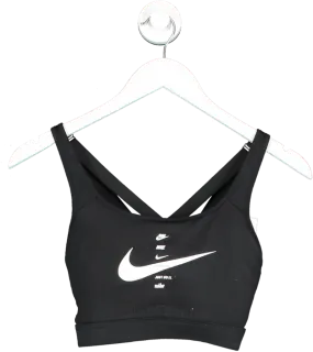 Nike Black Logo Sports Bra UK M