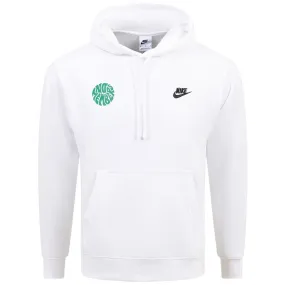 No Members x Nike Golf Club Fleece Hoodie White - SU24