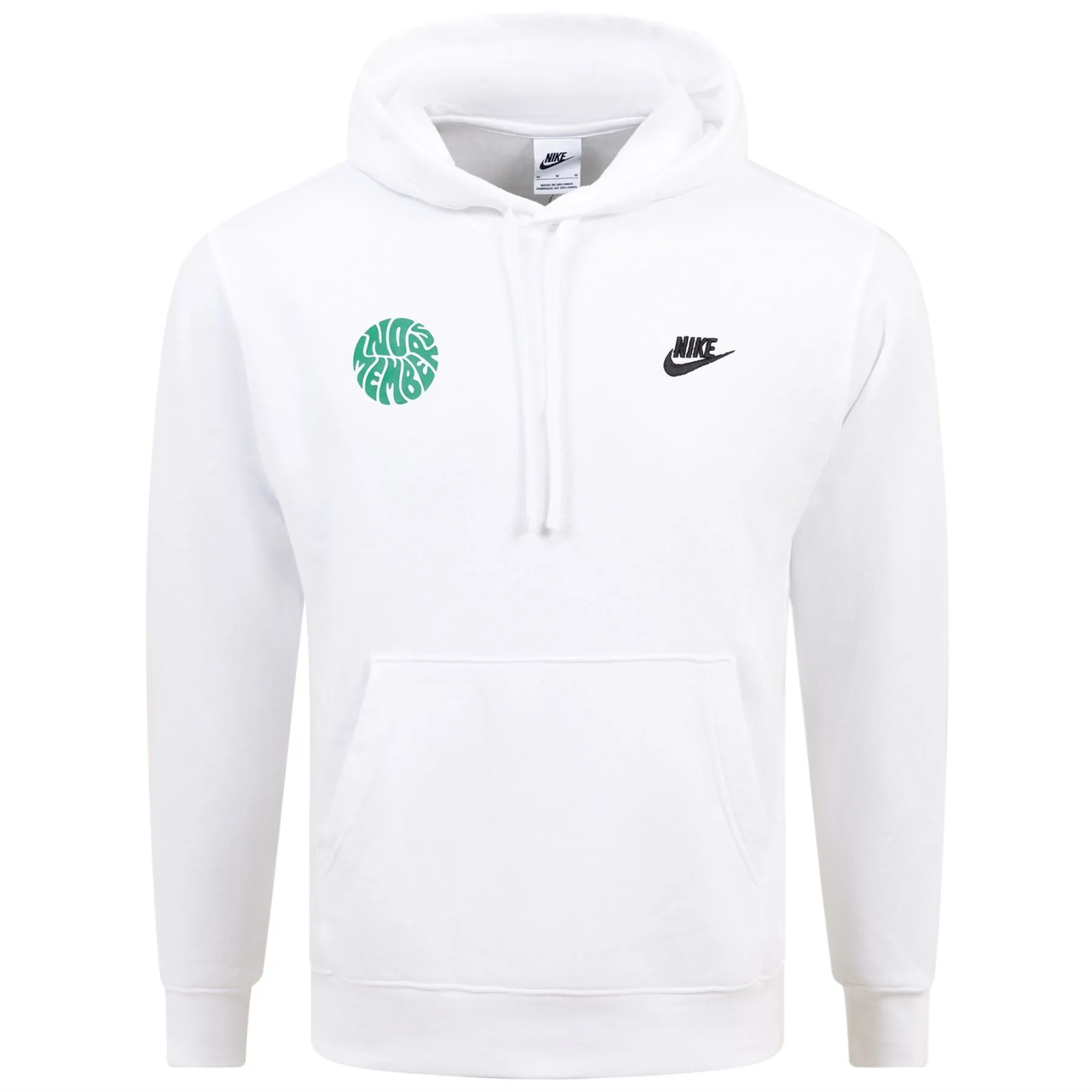 No Members x Nike Golf Club Fleece Hoodie White - SU24