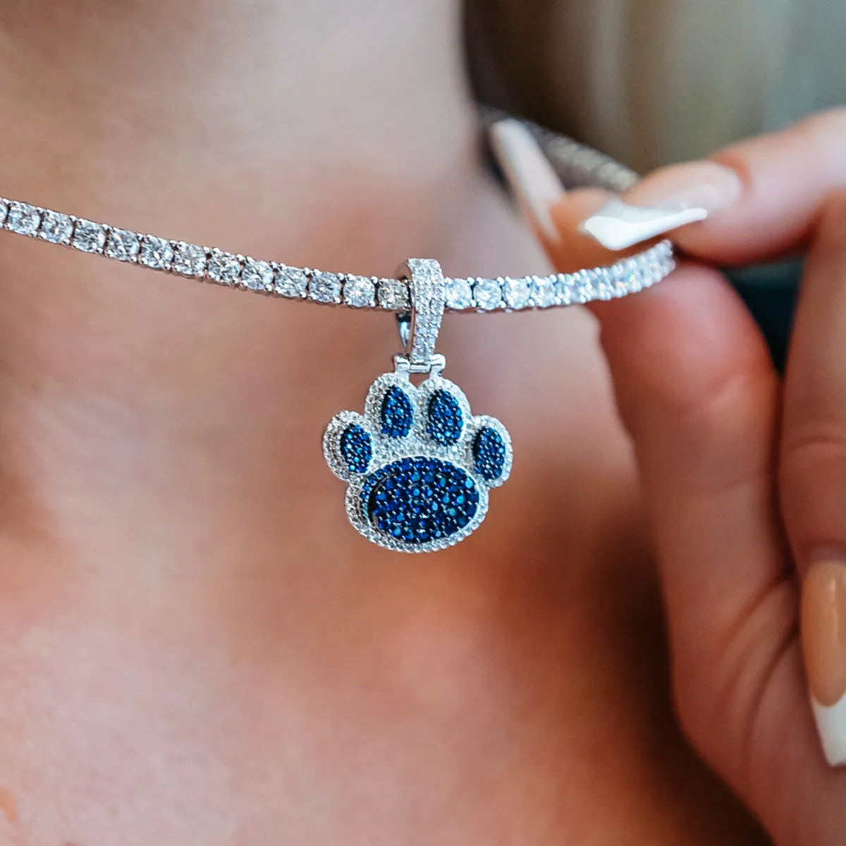 Penn State Nittany Lions Paw Micro Pendant