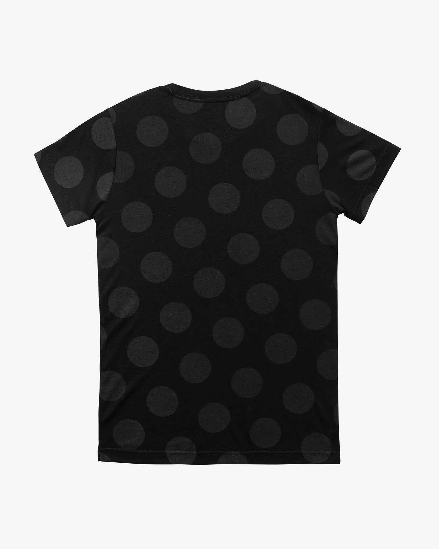 Polka Dot Tee - Black Wolf