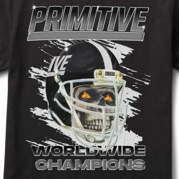 PRIMITIVE Versus Graphic T-Shirt - BLACK