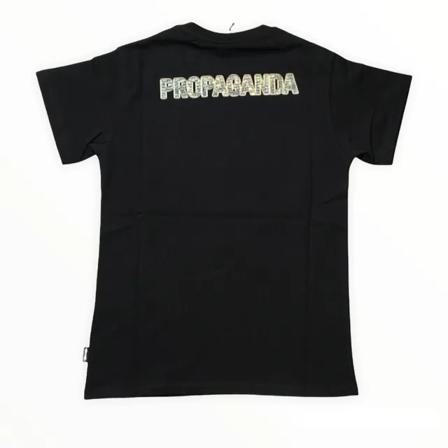 Propaganda T-shirt Diamonds 073 01 black