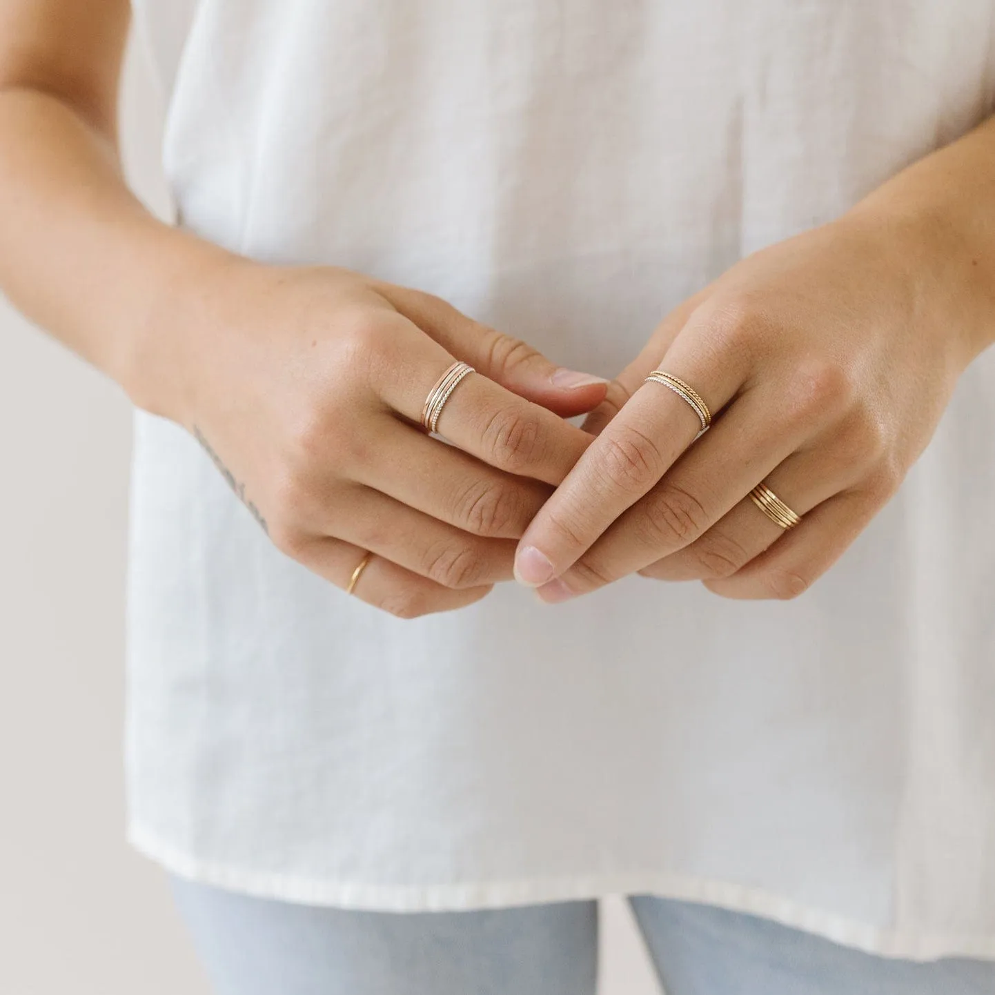 Round Stacking Ring