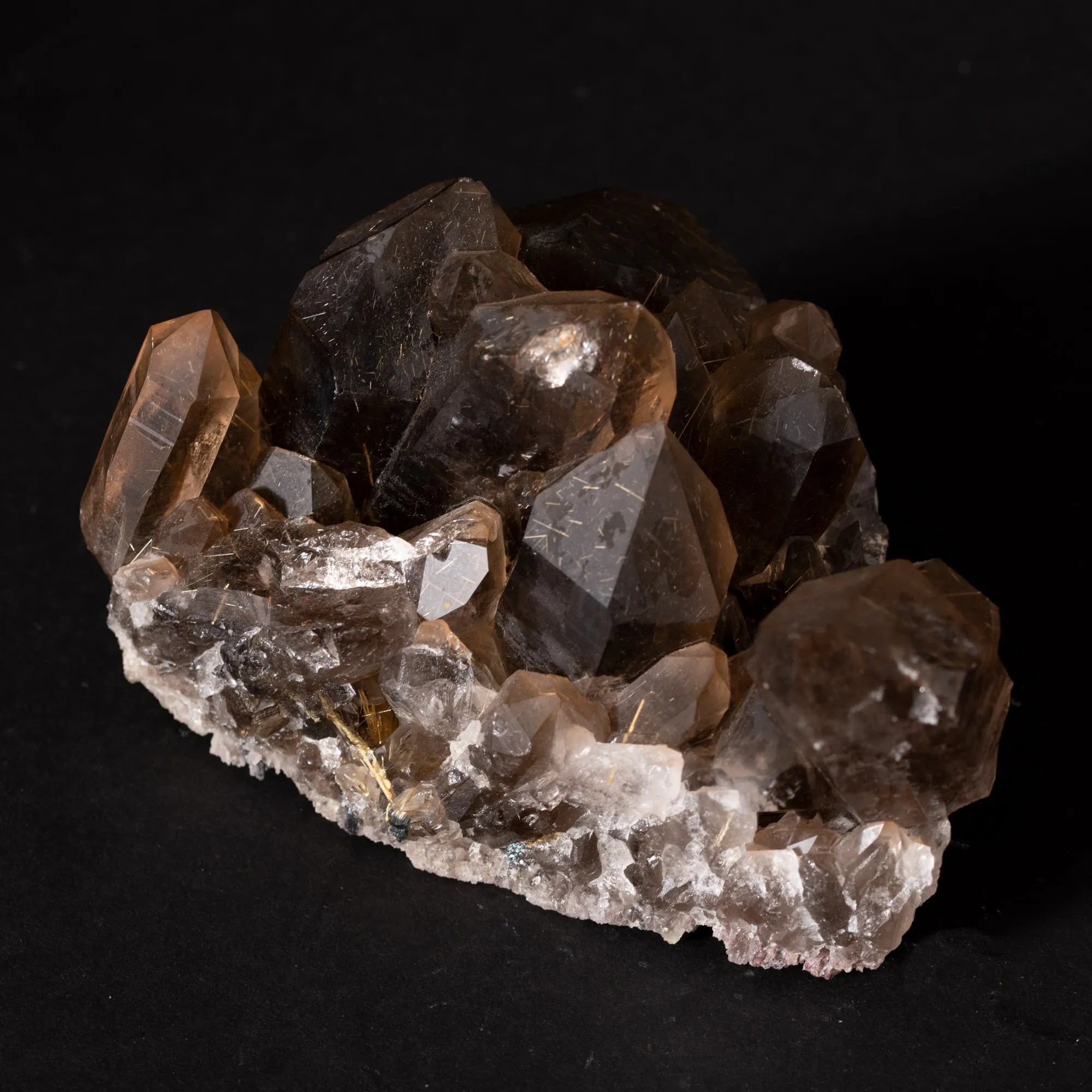 Rutilated Smokey Quartz Cluster - 1.586kg