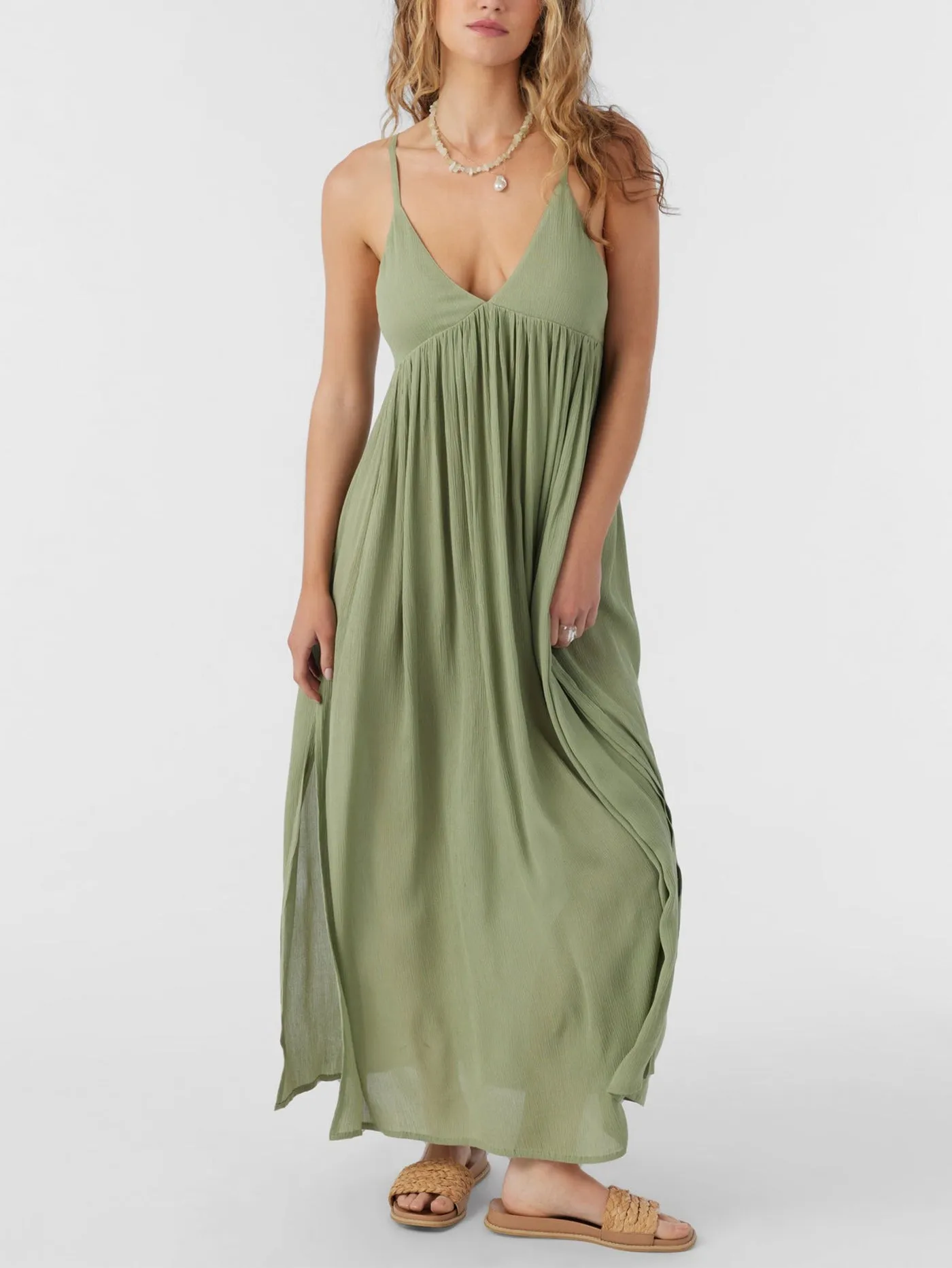 Saltwater Solids Mel Maxi Cover-Up