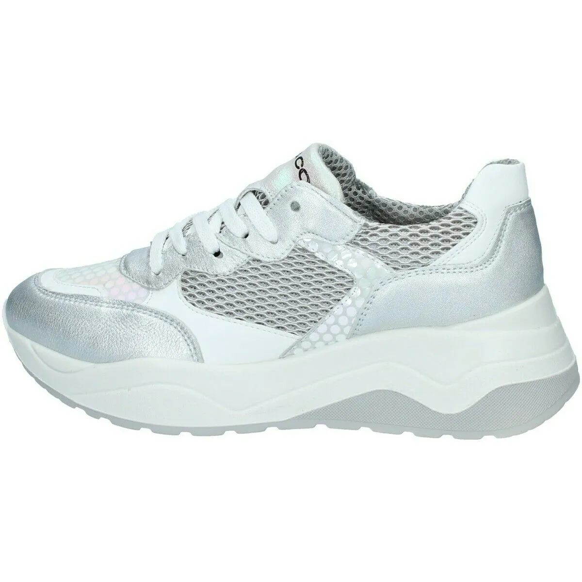 Scarpe donna IGI&CO - Art. 5168044DEV - sneakers in pelle argento casual