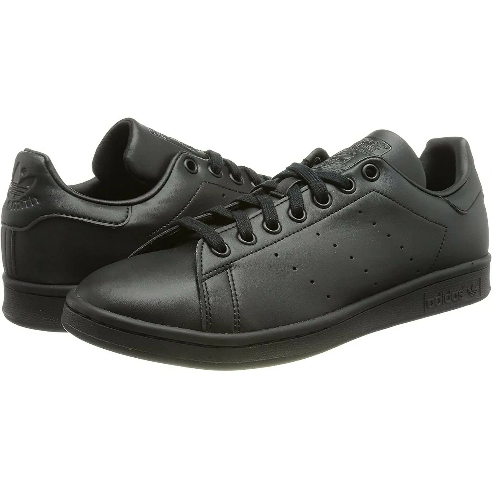 Scarpe uomo Adidas -  STAN SMITH  Art. FX5499 sneakers  sportive nero  pelle casual