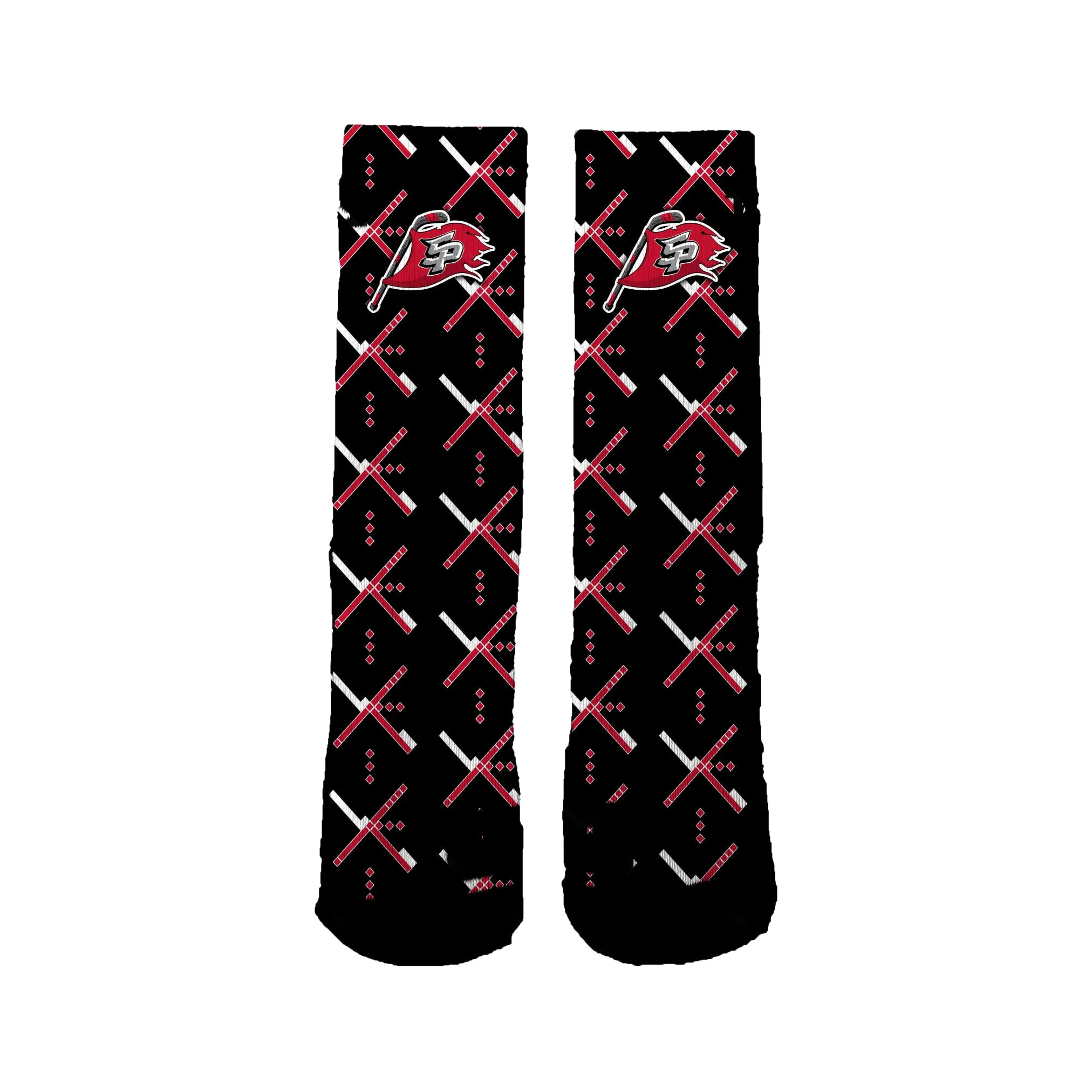 South Pittsburgh Rebellion PDX Carpet Socks