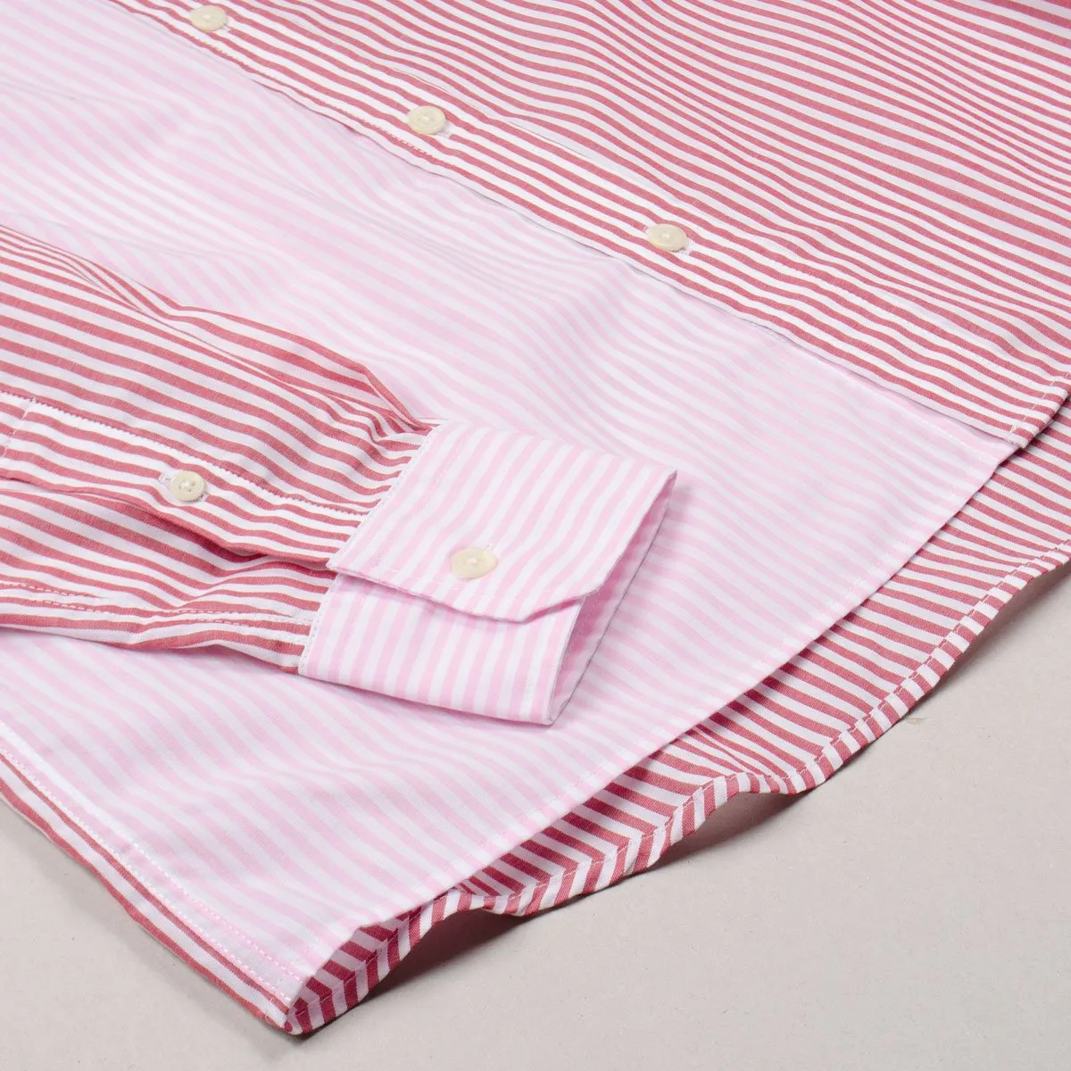 Toka Toka - Peter Parasol Shirt - Multi (Pink Stripes)