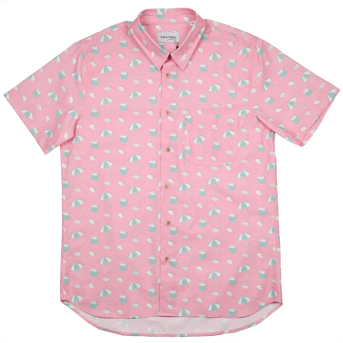 Toka Toka - Ringo Short Sleeve Shirt - Plage Pink